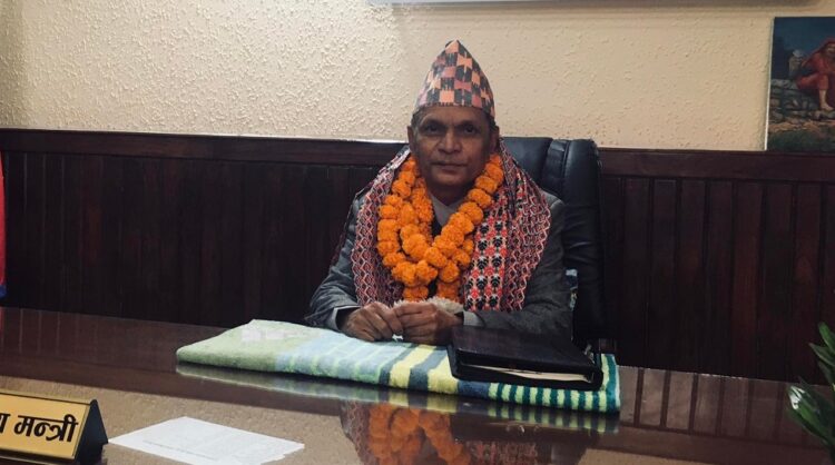 गण्डकी प्रदेशमन्त्री हरिबहादुर चुमान