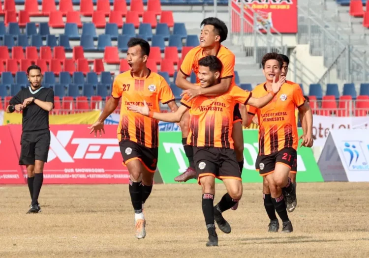 (बीवाइएस्सी) युएसए, आहा ! रारा पोखरा गोल्डकप