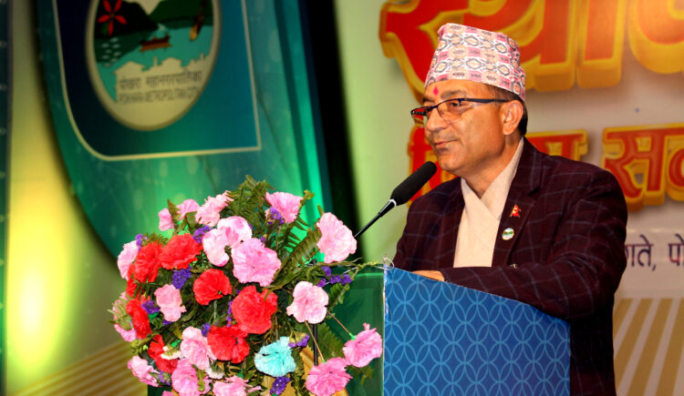 धनराज आचार्य, (प्रमुख) पोखरा महानगर