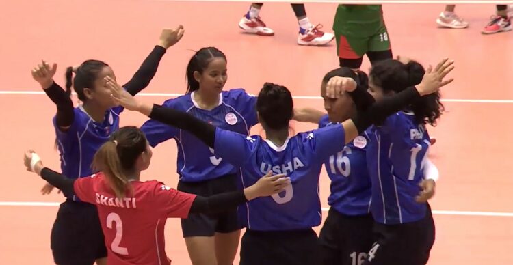 काभा महिला भलिबल, नेपाल र भारत