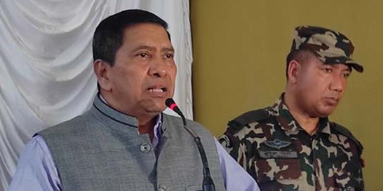 उपप्रधान तथा गृहमन्त्री नारायणकाजी श्रेष्ठ