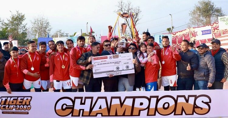 Help Nepal, Tiger Cup