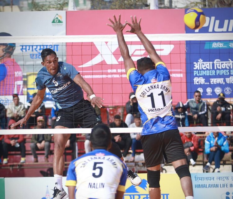 Tiger Cup Volleyball APF vs Shree Lanka