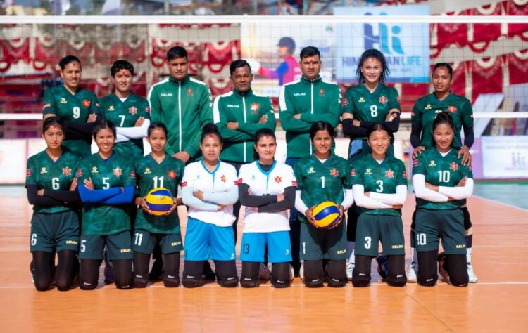 Womens Volleyball Army