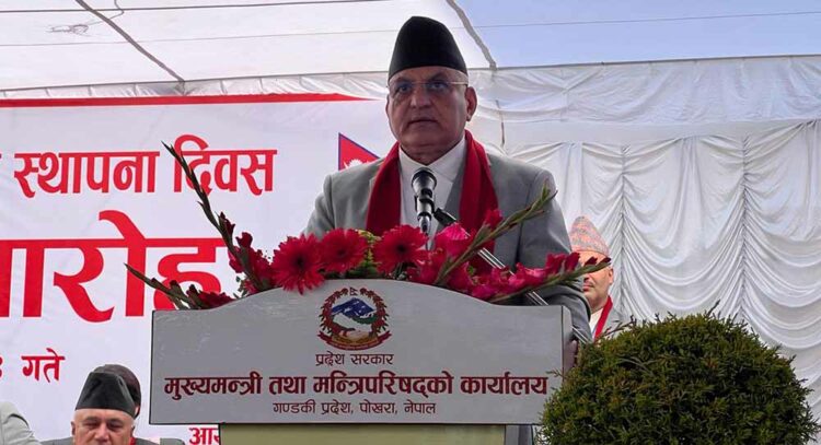 गण्डकी प्रदेशका मुख्यमन्त्री सुरेन्द्रराज पाण्डे