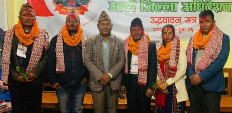 एमाले गोरखाको अध्यक्षमा थापा