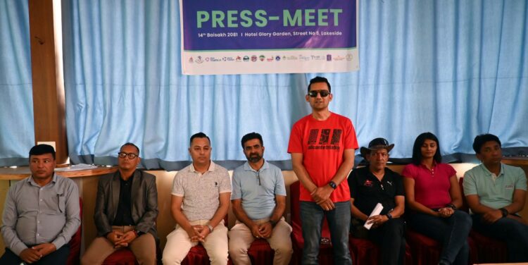 पोखरामा ट्रायथलन