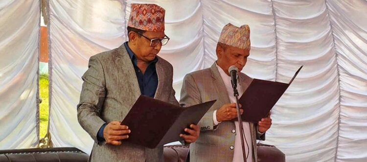 हरिबहादुर चुमान र राजीव गुरुङ