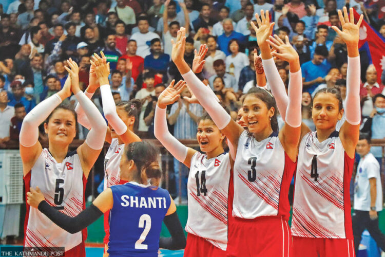 Nepal, CAVA Womens Volleyball
