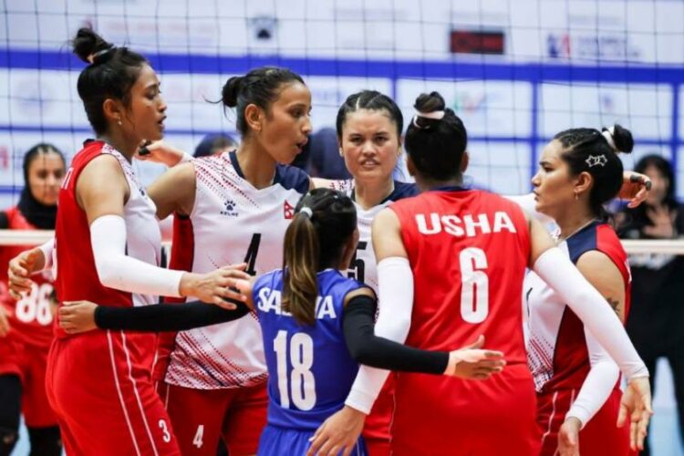 काभा महिला भलिबल नेपाल इरान