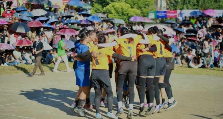 एपीएफ, महिलातर्फको लामाचौर कप भलिबल