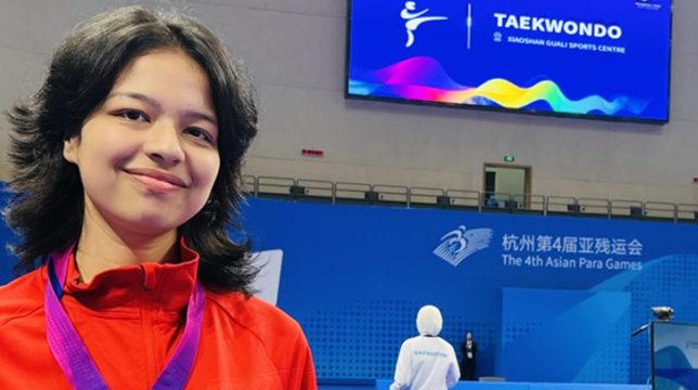 तेक्वान्दो खेलाडी पलेशा