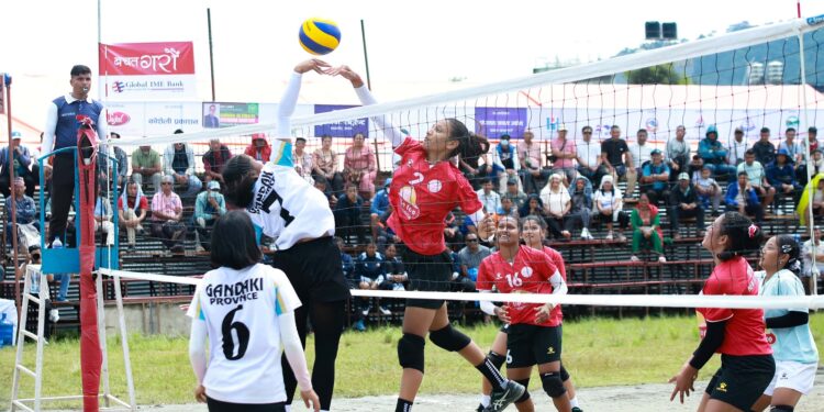 लामाचौर भलिबल final