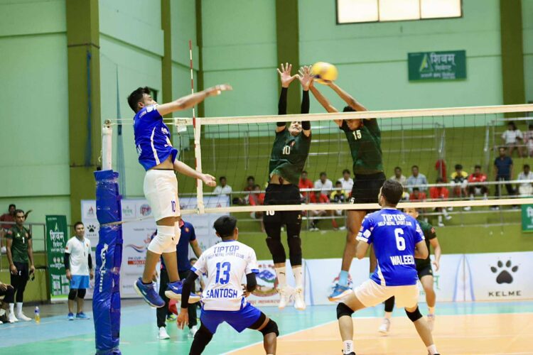 pm volley ball news photo