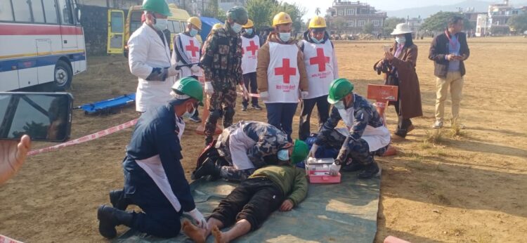 भुकम्प सम्बन्धी समाचार पोखरा फोटो २